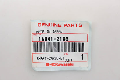 New OEM Kawasaki 16041-2102 Carburetor Shaft Qty 1 NOS