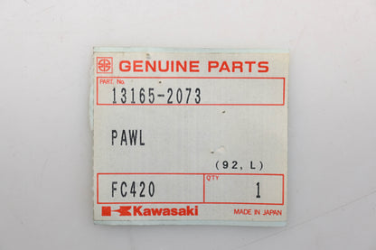 New OEM Kawasaki 13165-2073 Starter Recoil Pawl Qty 1 NOS