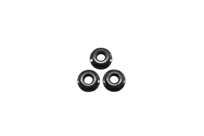 New OEM Kawasaki 92015-1237 Flanged Nuts 6mm Qty 3 NOS