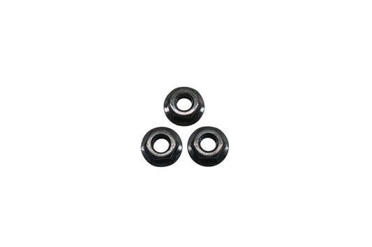 New OEM Kawasaki 92015-1237 Flanged Nuts 6mm Qty 3 NOS