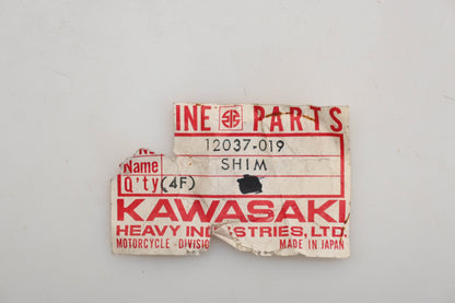 New OEM Kawasaki 12037-019 Tappet Shim 2.90T Qty 1 NOS
