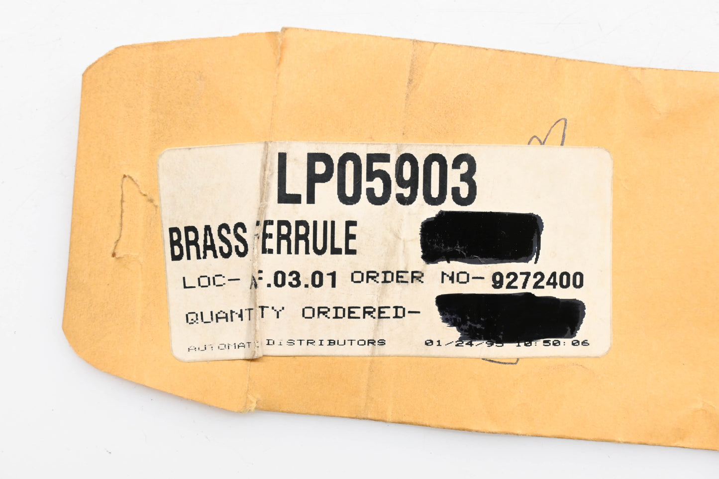 LLP LP05903 Brass Ferrule Qty 3 NOS