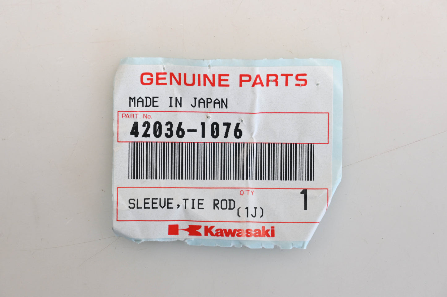 New OEM Kawasaki 42036-1076 Upper Tie Rod Sleeve Qty 1 NOS
