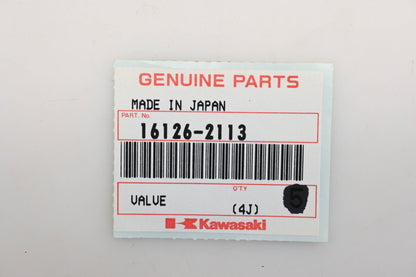 New OEM Kawasaki 16126-2113 Valves Qty 4 NOS