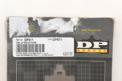 DP Brakes DP611 Brake Pad Kit Qty 1 NOS