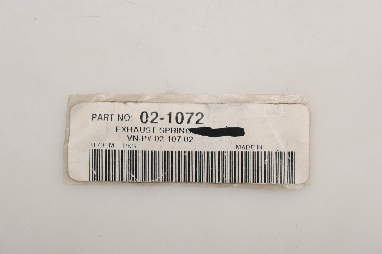 Kimpex 02-1072, 02-1072-02 Exhaust Springs Qty 2 NOS