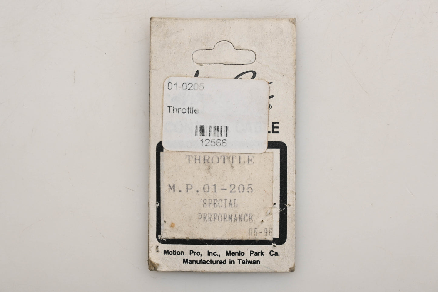 Motion Pro 01-205, 01-0205 Throttle Cable Qty 1 NOS