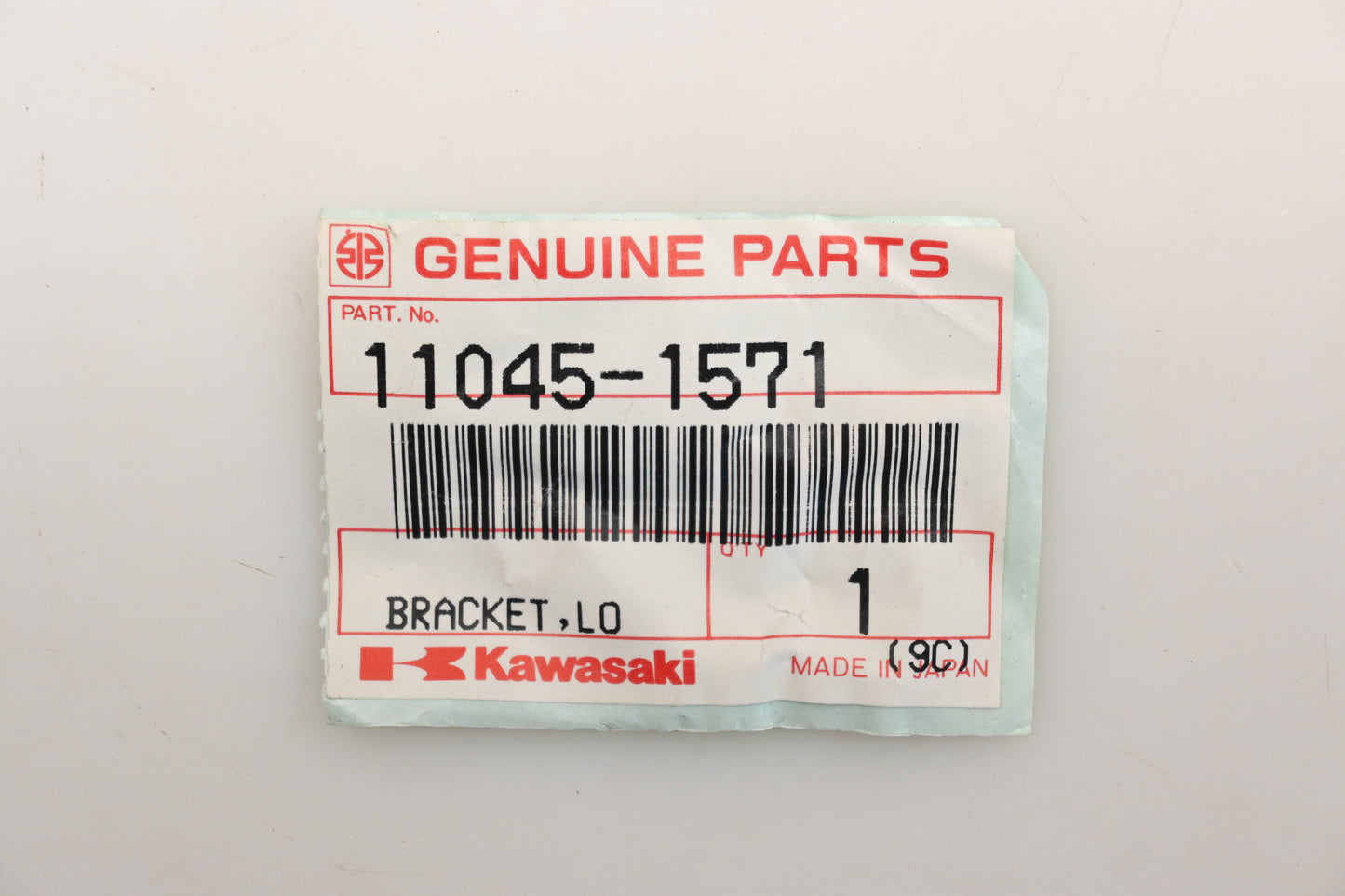 New OEM Kawasaki 11045-1571 Lower Cowling Bracket Qty 1 NOS
