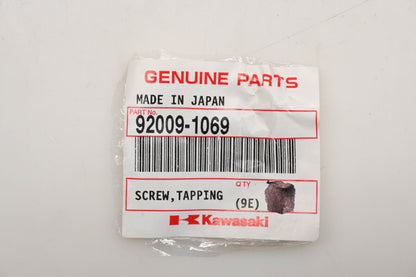 New OEM Kawasaki 92009-1069 Tapping Screw 4X25 Qty 2 NOS