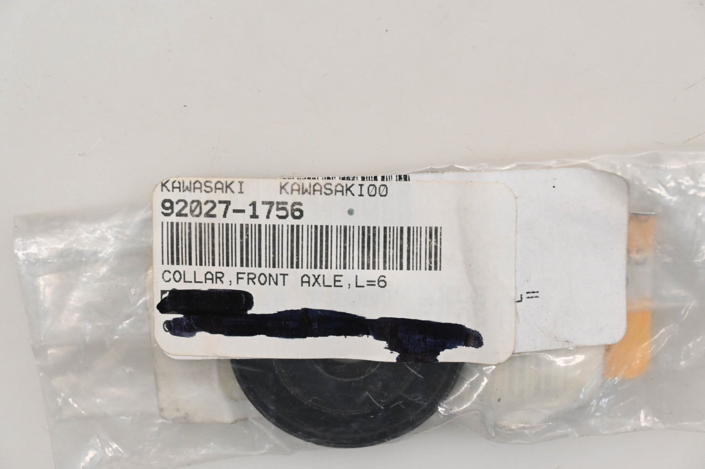 New OEM Kawasaki 92027-1756 L=6 Front Axle Collar Qty 1 NOS