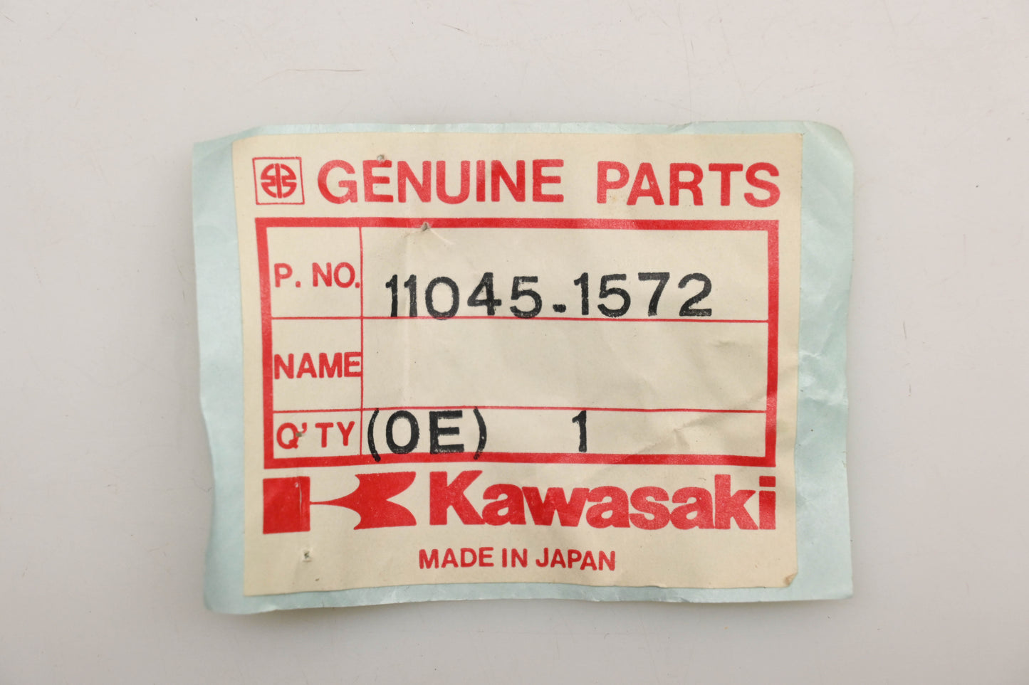 New OEM Kawasaki 11045-1572 Lower Cowling Bracket Qty 1 NOS