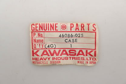 New OEM Kawasaki 46086-025 Left Hand Upper Case Qty 1 NOS