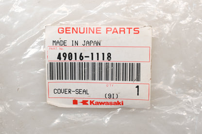 New OEM Kawasaki 49016-1118 Cover Seal Qty 1 NOS