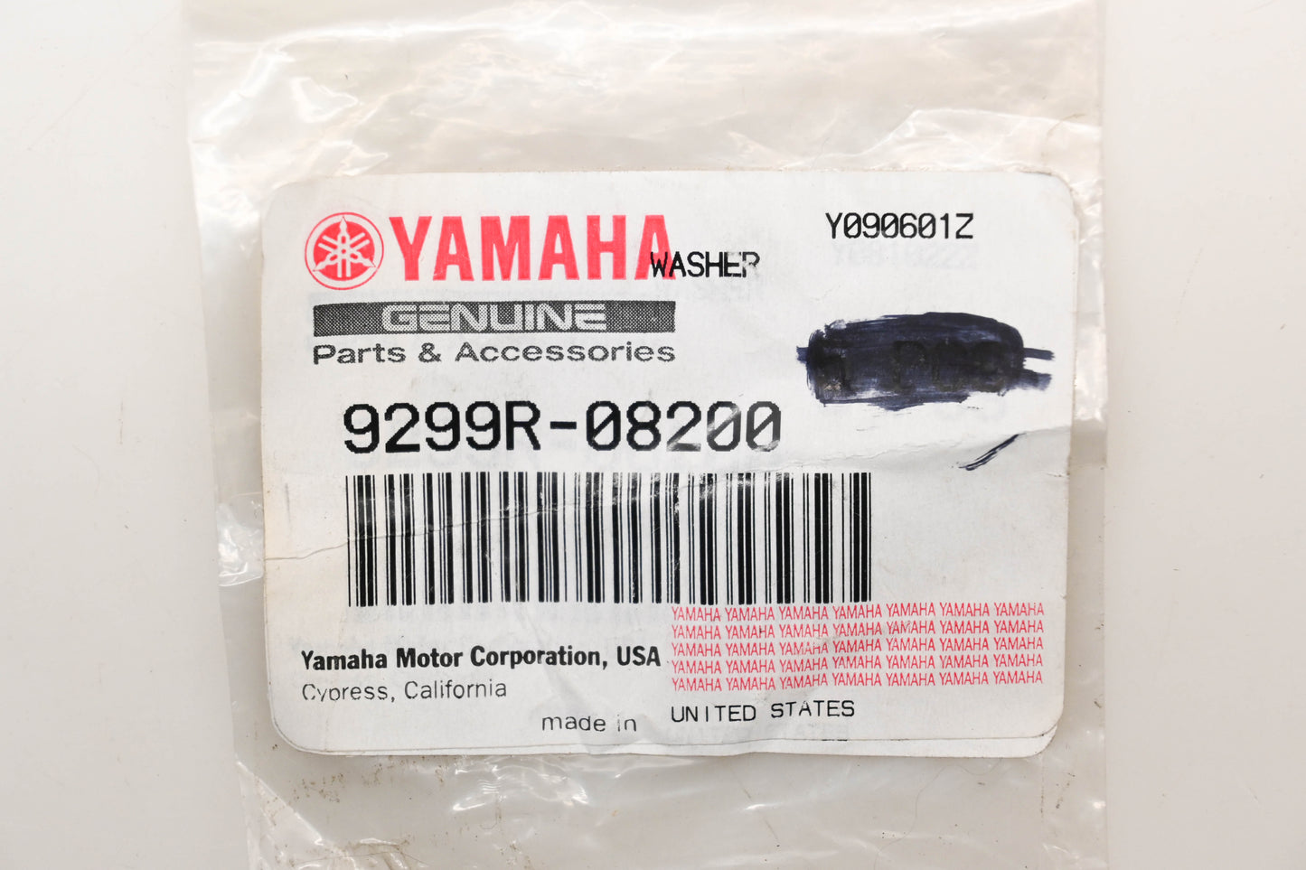 New OEM Yamaha 9299R-08200-00 Washer Qty 1 NOS
