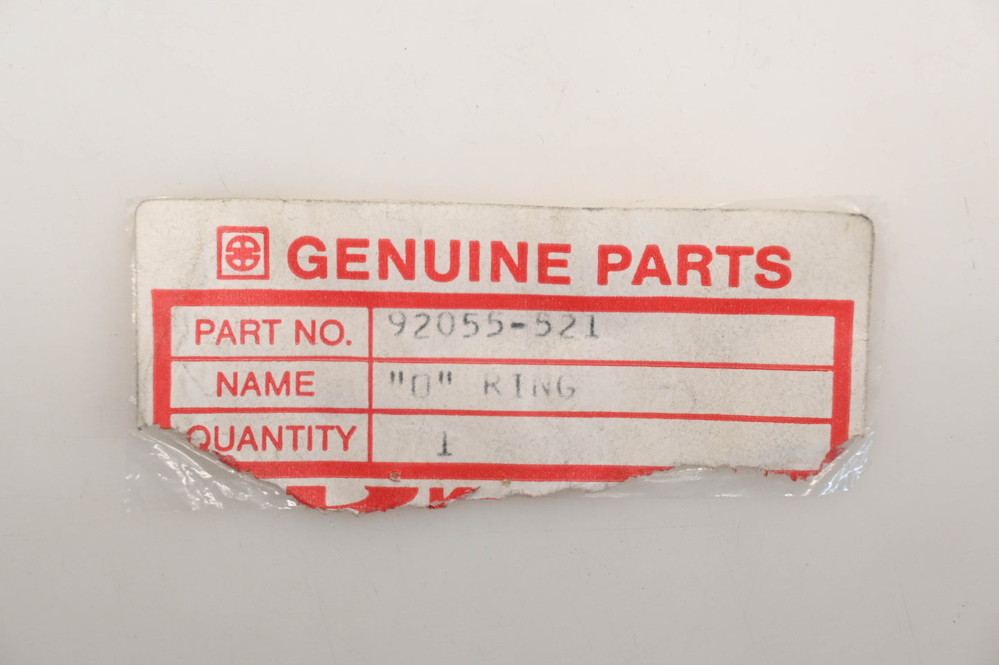 New OEM Kawasaki 92055-521 O-Ring Qty 1 NOS