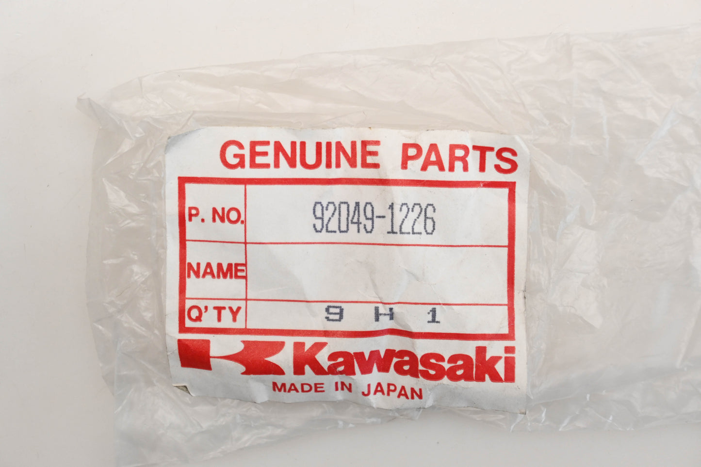 New OEM Kawasaki 92049-1226 Fork Oil Seal Qty 1 NOS