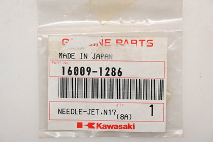 New OEM Kawasaki 16009-1286 Jet Needle N17B Qty 1 NOS
