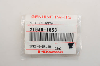 New OEM Kawasaki 21040-1053 Brush Springs Qty 2 NOS