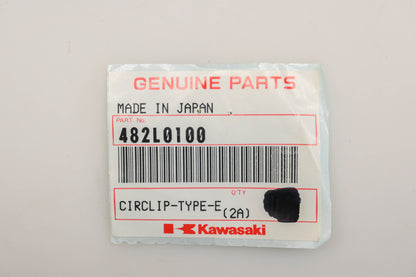 New OEM Kawasaki 482L0100 Snap Rings Qty 3 NOS
