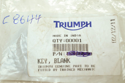 NEW OEM Triumph Ignition Key 08-13 America Speedmaster EFI T2500579 NOS