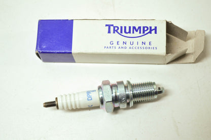 NEW OEM Triumph Spark Plug DPR8EA-9 America Speed Triple Thruxton T1290024 NOS