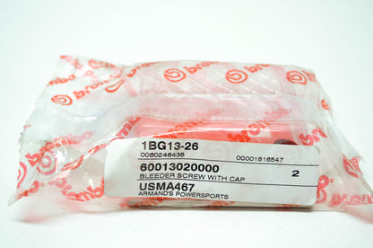 OEM KTM 60013020000 Bleeder Screw w/ Cap NOS
