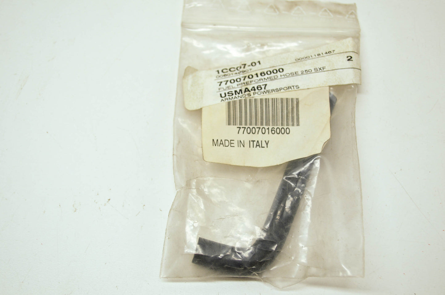 OEM KTM 77007016000 Fuel Preformed Hose NOS