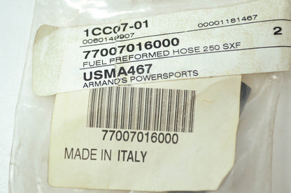 OEM KTM 77007016000 Fuel Preformed Hose NOS