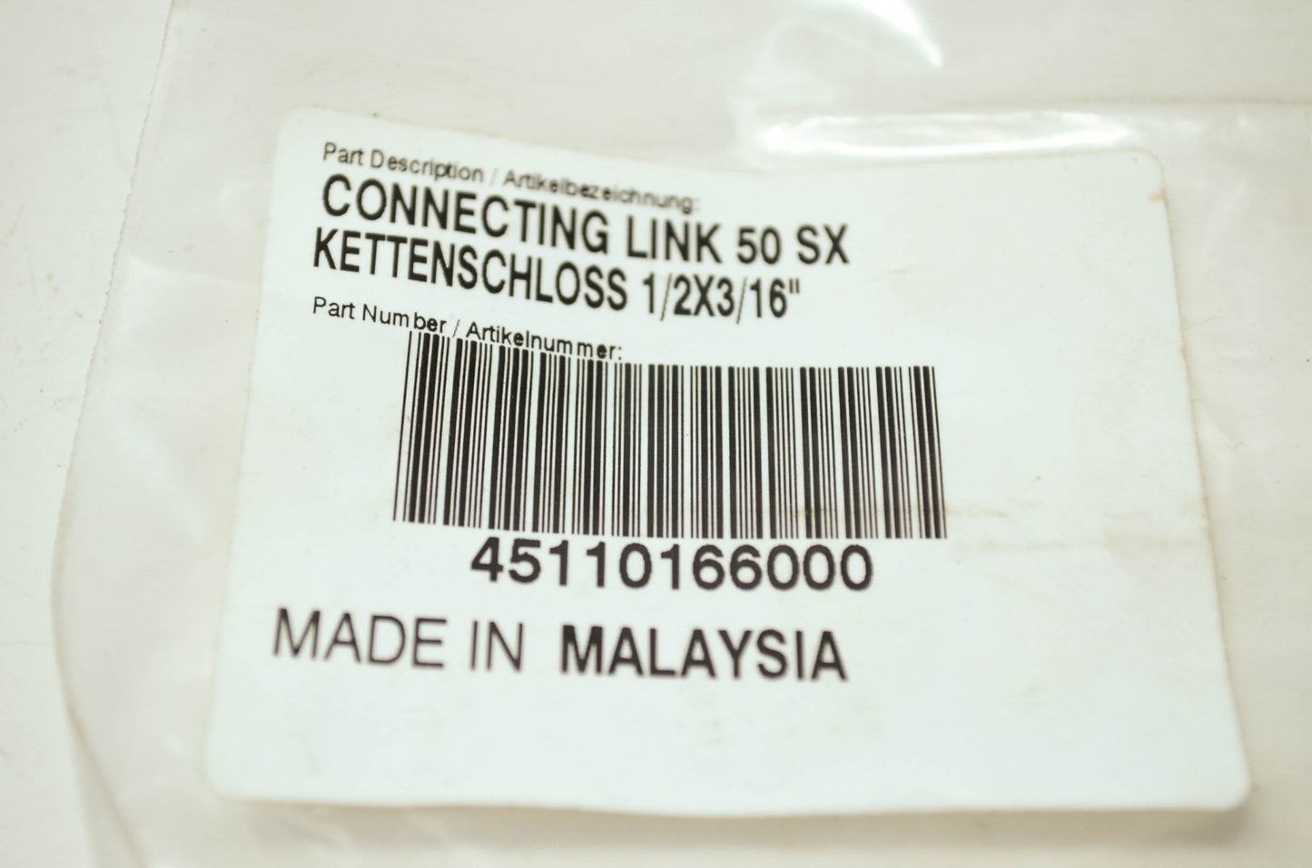 OEM KTM 45110166000 Connecting Link NOS