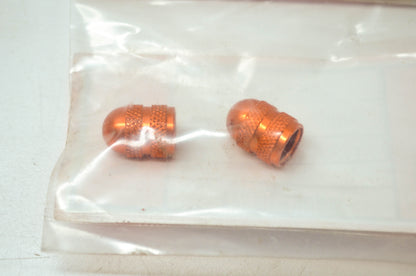 OEM KTM U6951439 Orange Valve Stem Caps NOS