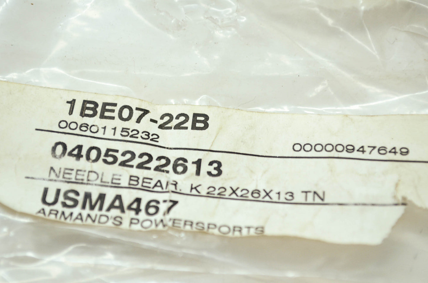 OEM KTM 405222613 Main Shaft Bearing RC8 RC8R 1190 250 300 400 450 SX-F 0 NOS