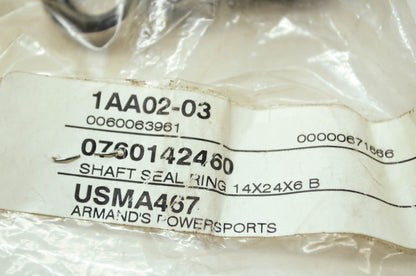 OEM KTM 760142460 Shaft Seal Ring 14x24x6 B NOS