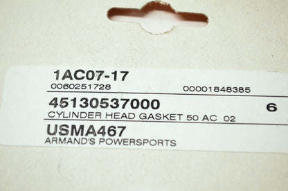OEM KTM 45130537000 Cylinder Head Gasket NOS