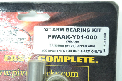 NEW Pivot Works A-Arm Bearing Kit 91-03 Banshee Upper PWAAK-Y01-000 NOS