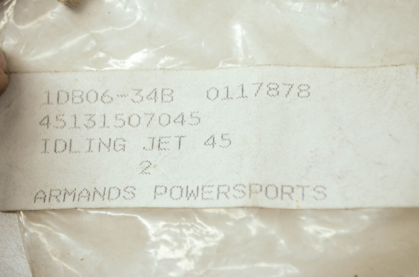 OEM KTM 45131507045 Idling Jet 45 NOS