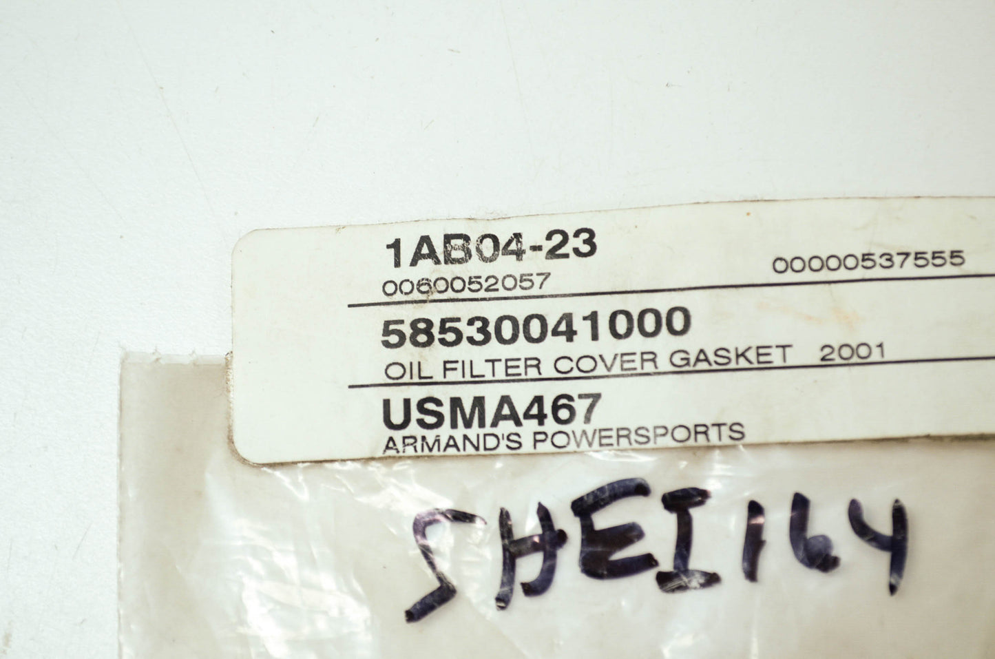 OEM KTM 58530041000 Oil Filter Cover Gasket NOS