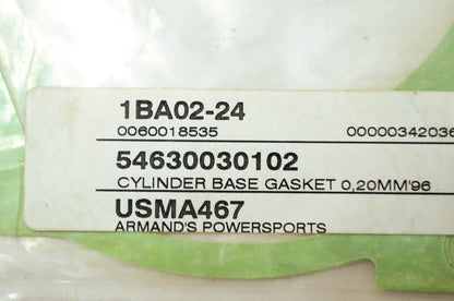 OEM KTM 54630030102 Cylinder Base Gasket 0.20mm NOS