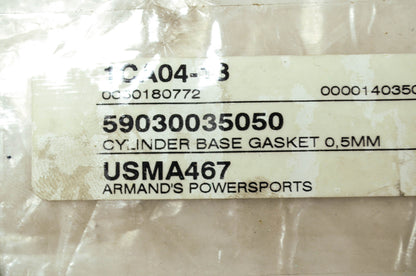 OEM KTM 59030035050 Cylinder Base Gasket 0.5mm NOS