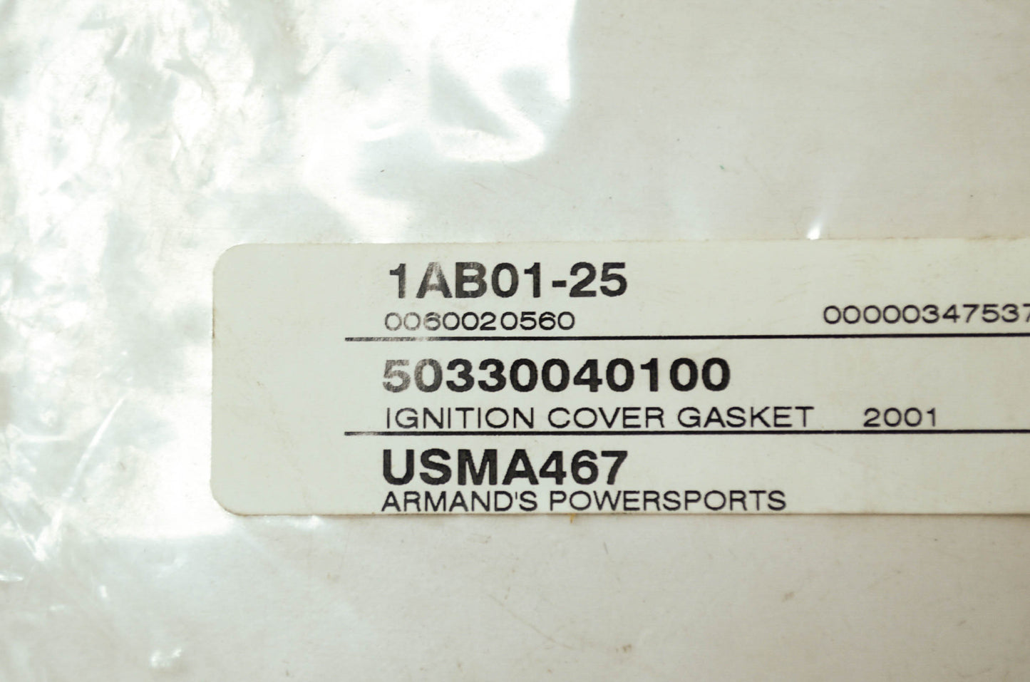 OEM KTM 50330040100 Ignition Cover Gasket NOS