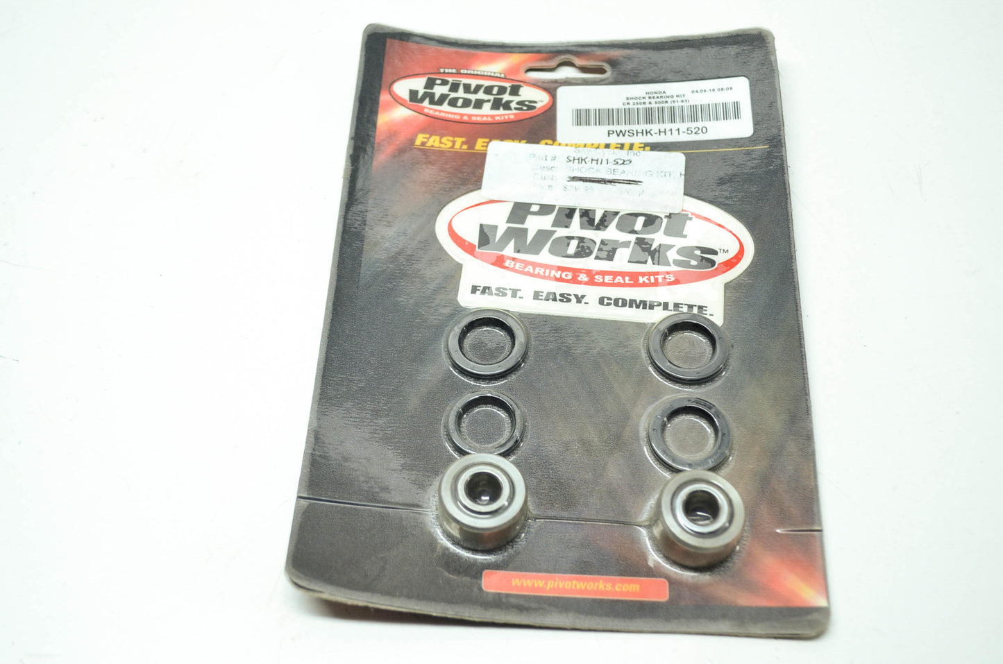 NEW Pivot Works Shock Bearing Kit 91-93 CR 250R 500R PWSHK-H11-520 NOS