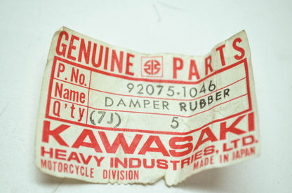 OEM Kawasaki 92075-1046 Rubber Damper NOS