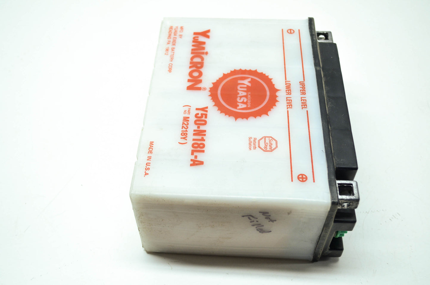 NEW Yuasa Battery Y50-N18L-A Yamaha 78-99 Virago Y50-N18L-A NOS