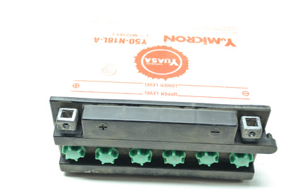 NEW Yuasa Battery Y50-N18L-A Yamaha 78-99 Virago Y50-N18L-A NOS