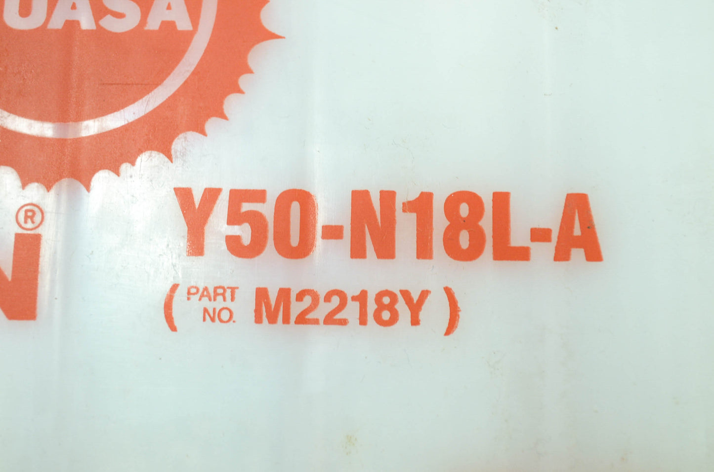 NEW Yuasa Battery Y50-N18L-A Yamaha 78-99 Virago Y50-N18L-A NOS