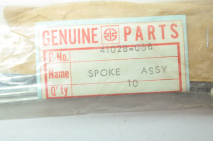 OEM Kawasaki 41028-068 Outer Front Spoke Assembly Qty 10 NOS