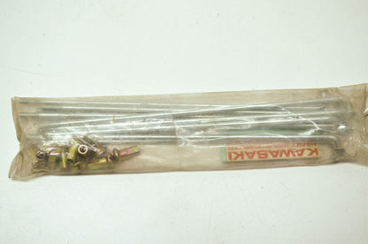 OEM Kawasaki 41028-038 Front Outer Spoke Assembly Qty 10 NOS
