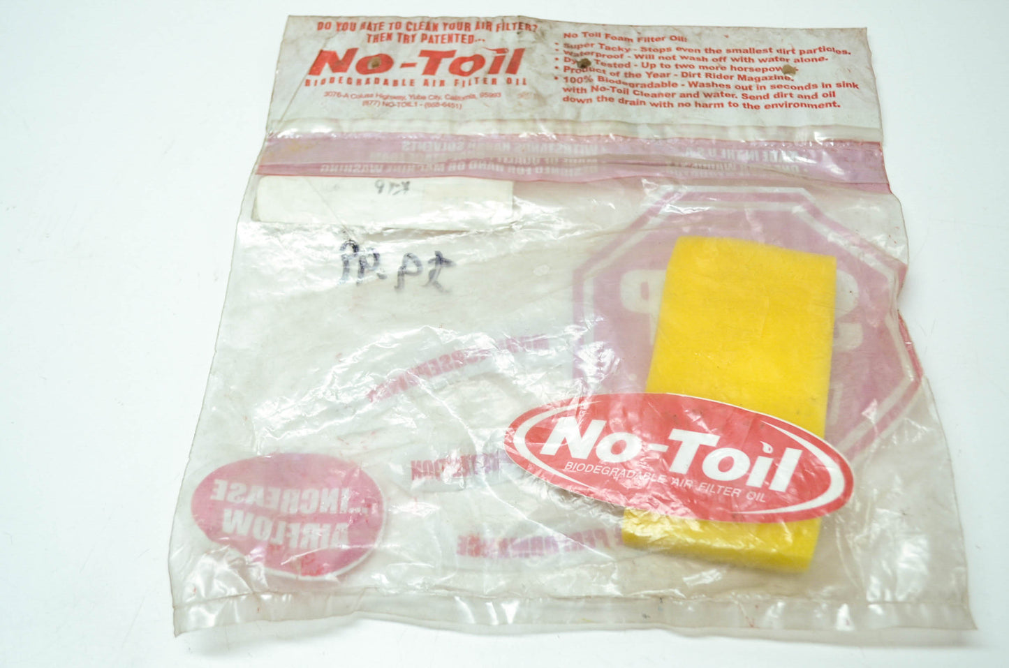 NEW OEM KTM No-Toil Air Filter 1998-2001 50cc NT 150-03 NOS