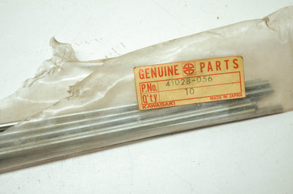 OEM Kawasaki 41028-056 Rear Outer Spoke Assembly Qty 10 NOS