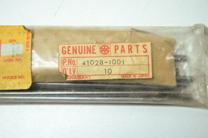 OEM Kawasaki 41028-1001 Front Outer Spoke Assembly Qty 10 NOS