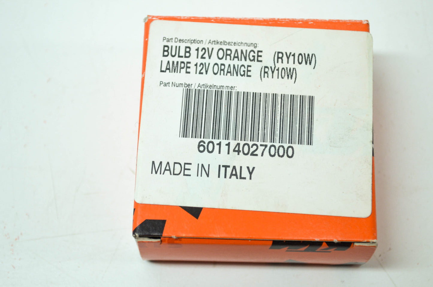 NEW OEM KTM 12V Orange Bulb EXC Duke SMC Enduro Adventure 690 990 60114027000 NO